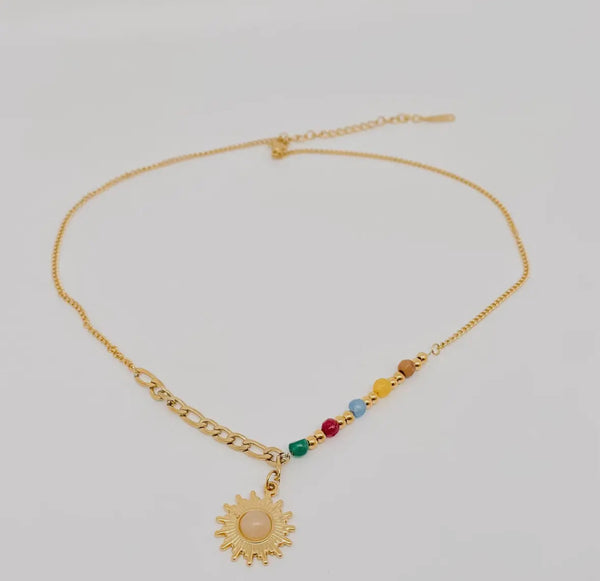 Sun necklace