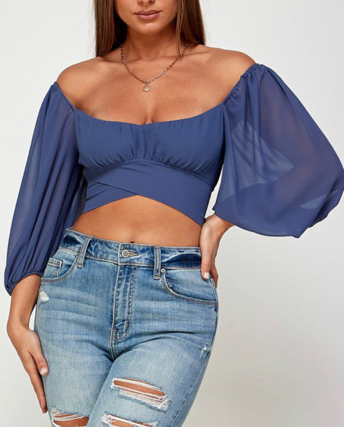 Tie Back Crop Top