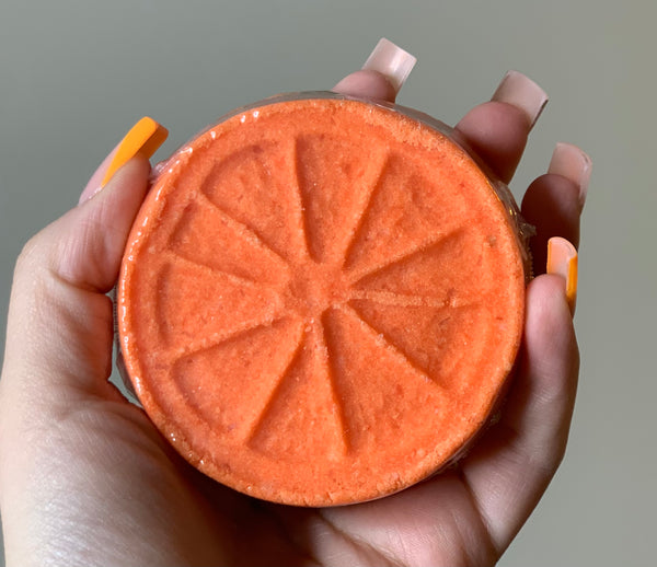 Citrus slice bath bombs