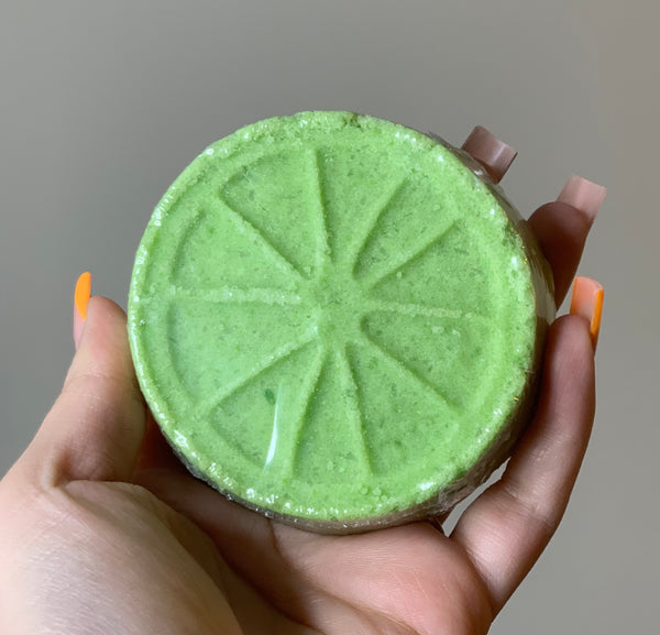 Citrus slice bath bombs